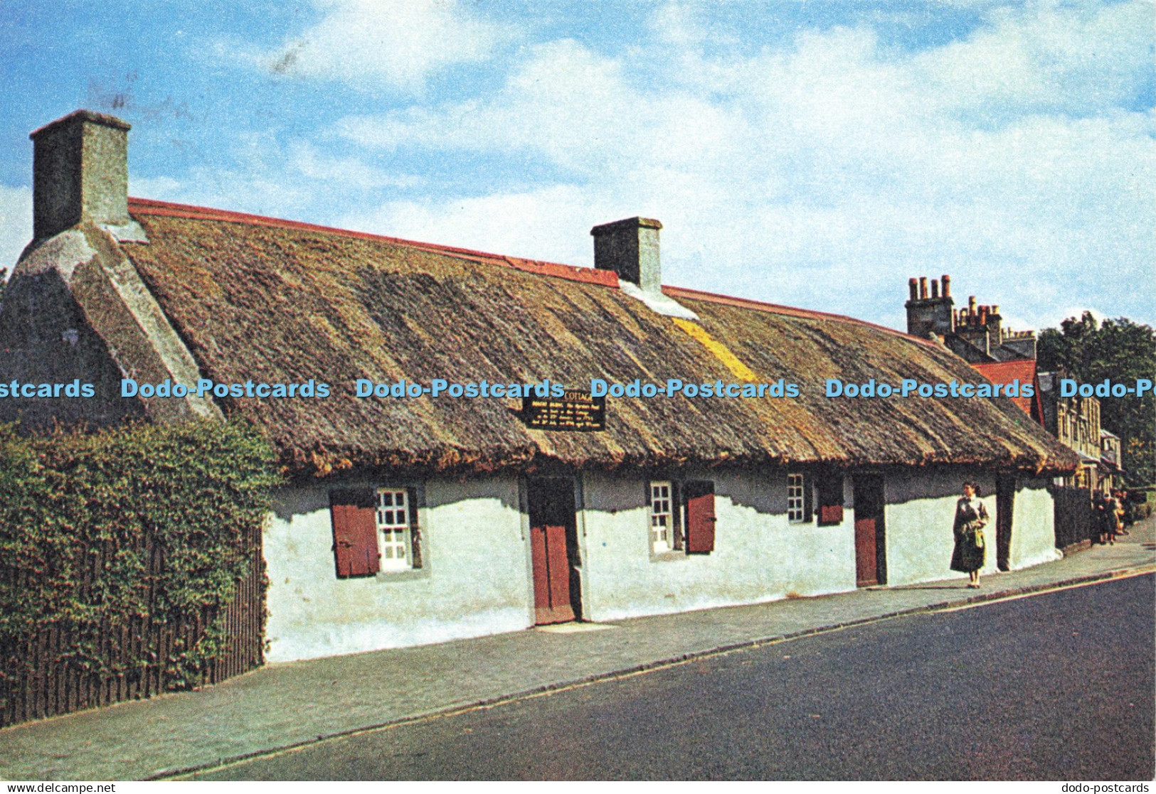 D212386 Ayrshire Burn Cottage Alloway J Arthur Dixon