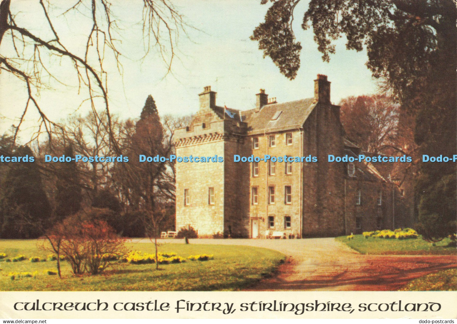 D212521 Scotland Culcreuch Castle Fintry Stirlingshire J Arthur Dixon 1985