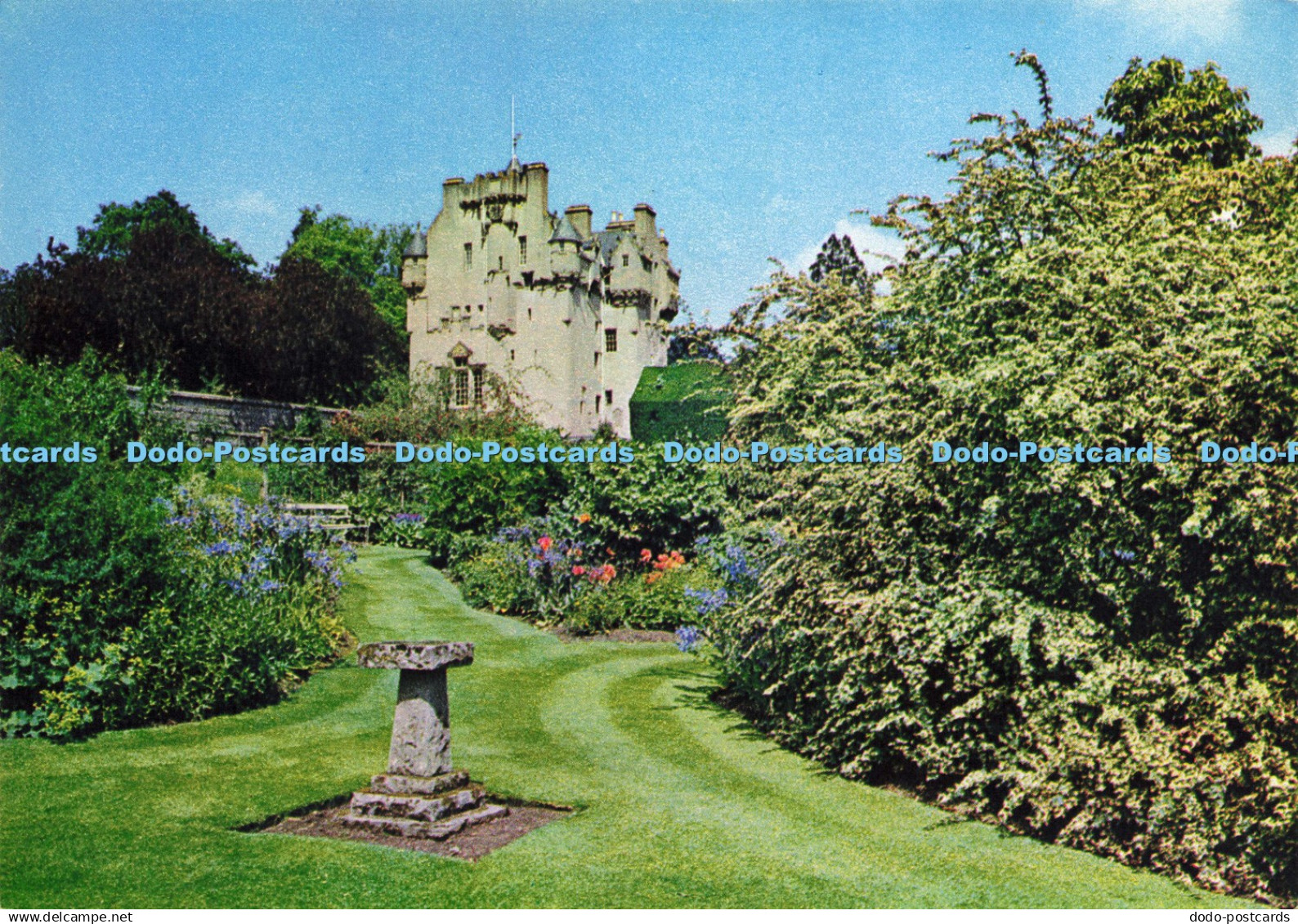 D212876 Kincardineshire Crathes Castle and Garden Banchory J Arthur Dixon