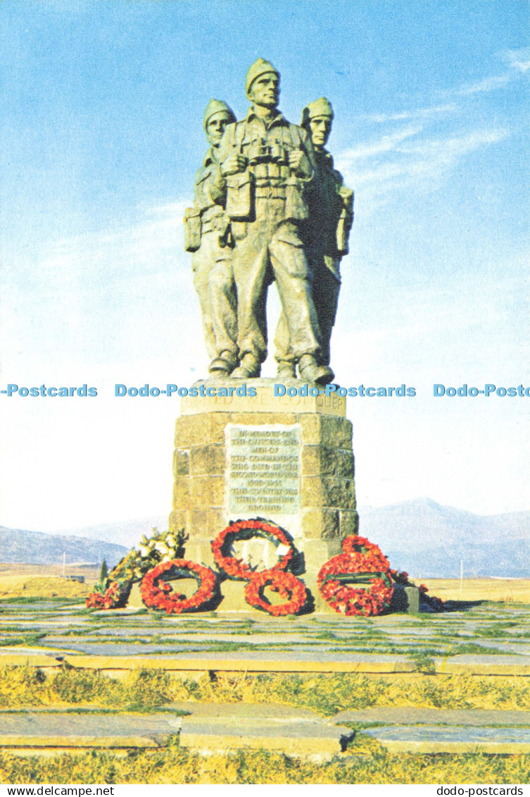 D214140 Inverness Shire Spean Bridge The Commando Memorial J Arthur Dixon