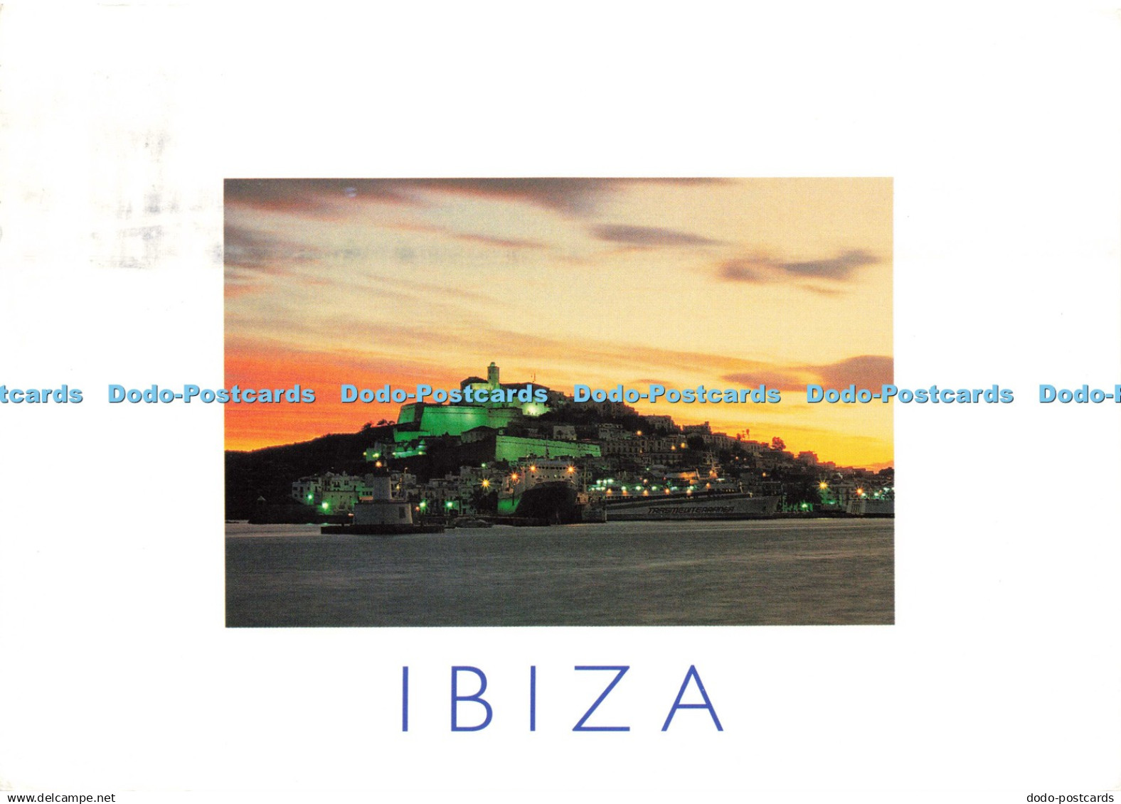 D215536 Ibiza Atardecer en Ibiza Martina Postales