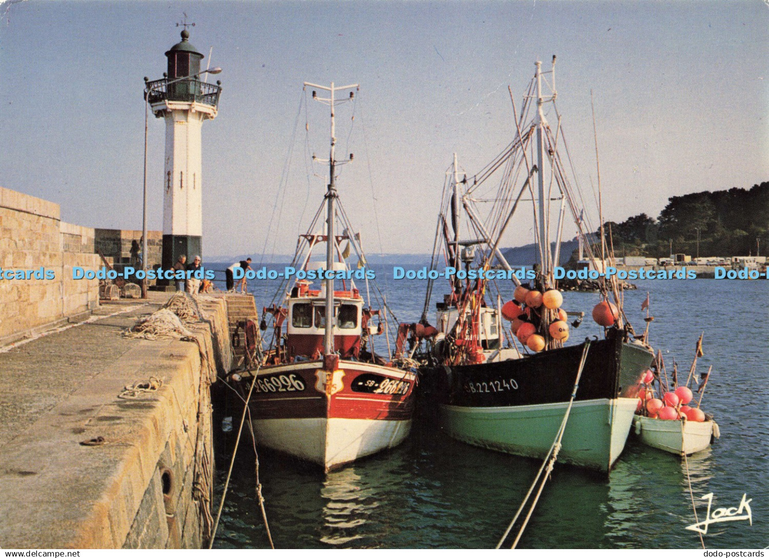 D215647 Saint Quay Portrieux The Pier Art Jack