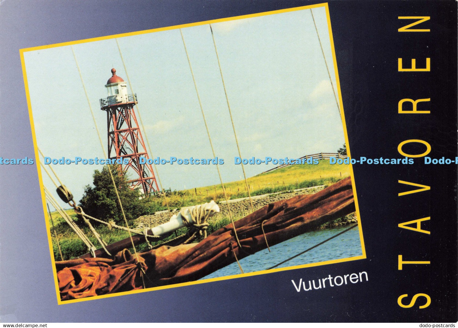 D216658 Stavoren Vuurtoren Meulen Sneek