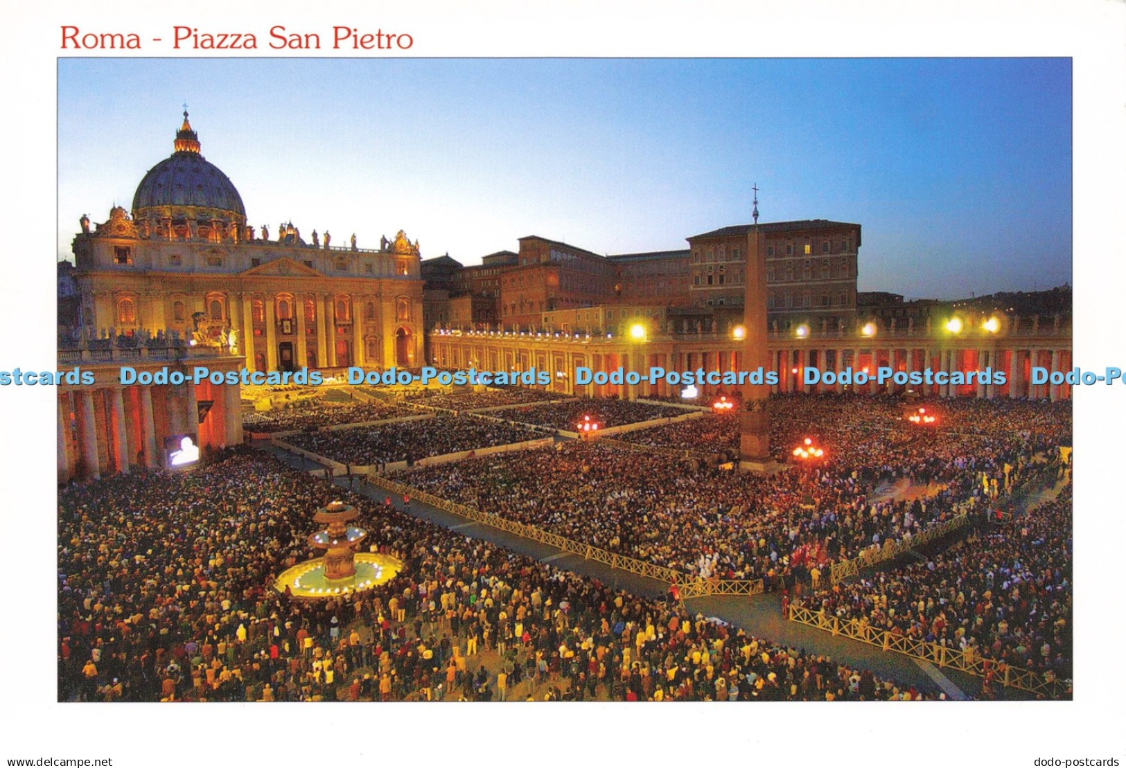 D216815 Roma Piazza San Pietro