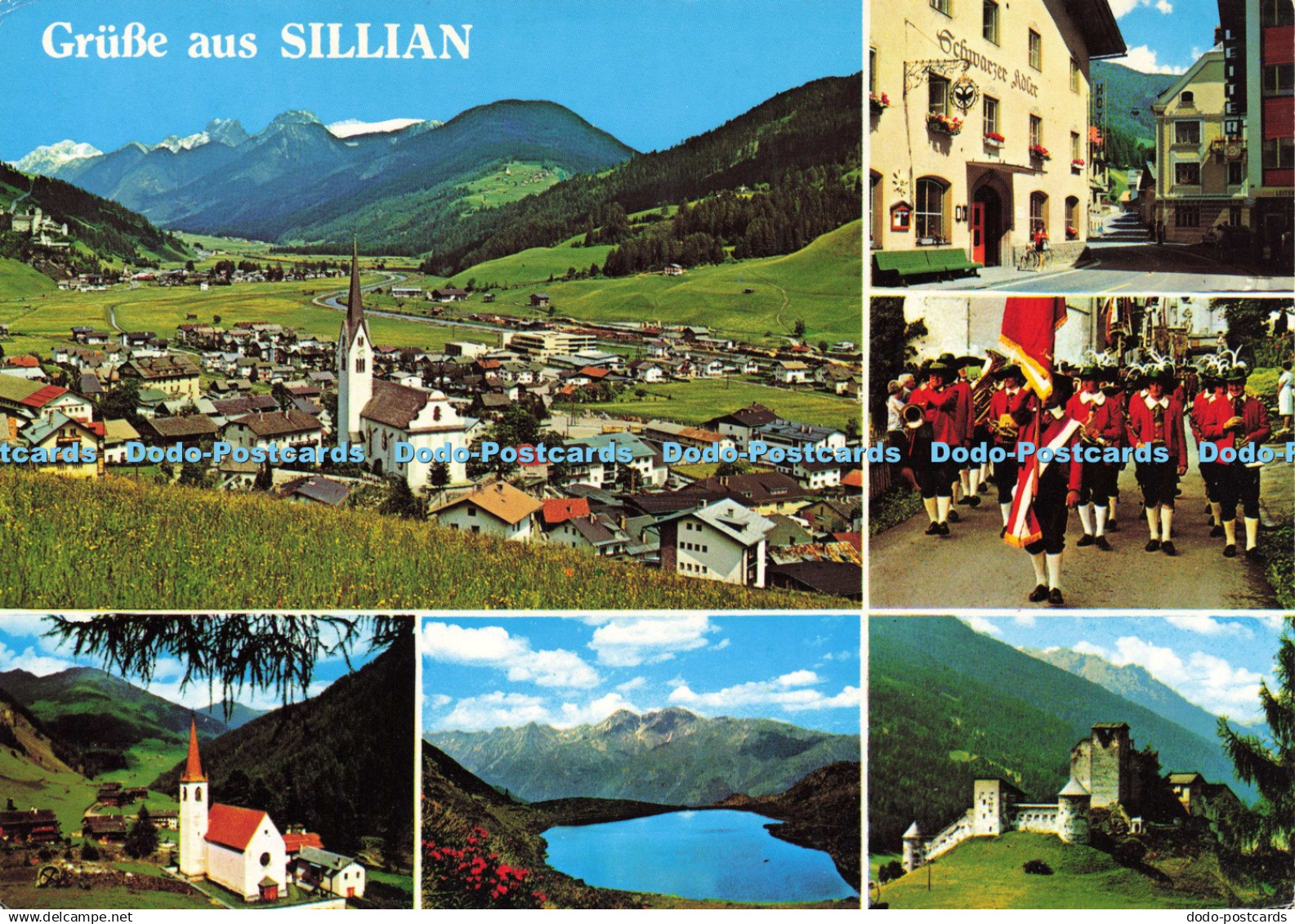 D217558 Grusse aus Sillian Bilder Von Links Alfred Grundler Multi View