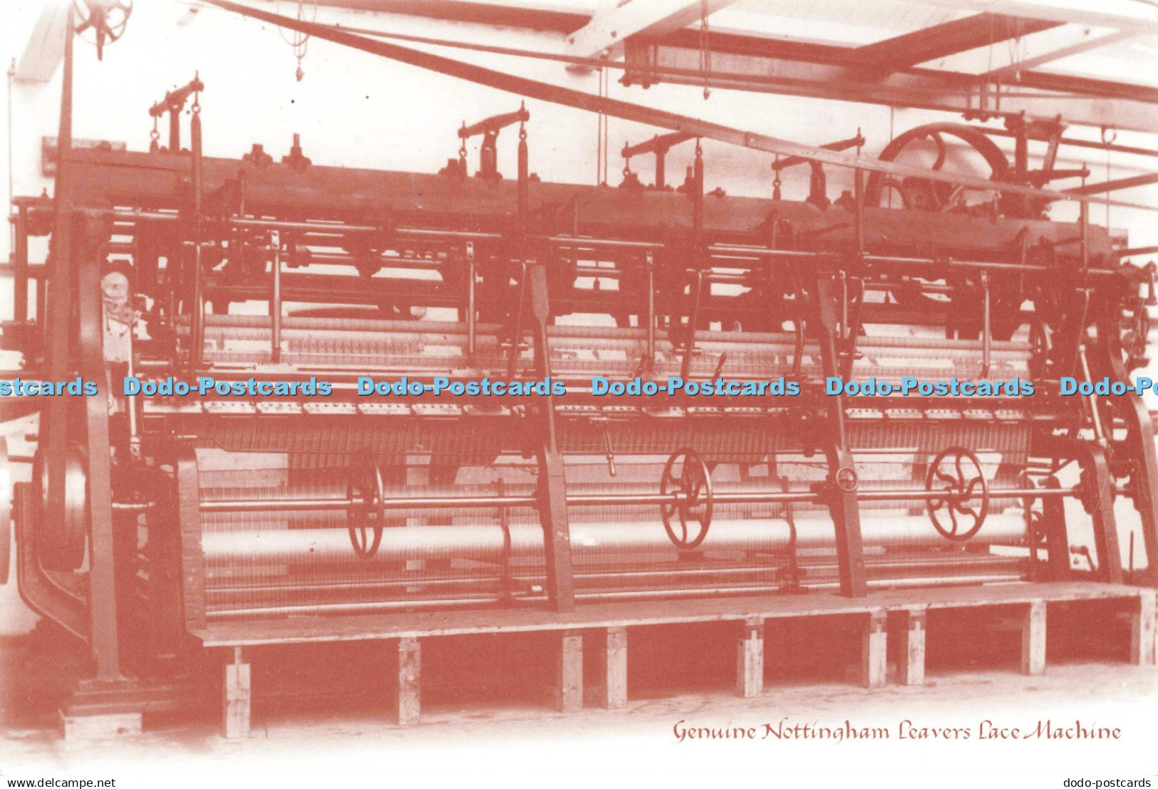 D219343 Genuine Nottingham Leavers Lace Machine Nottingham Lace Centre Cluny Lac