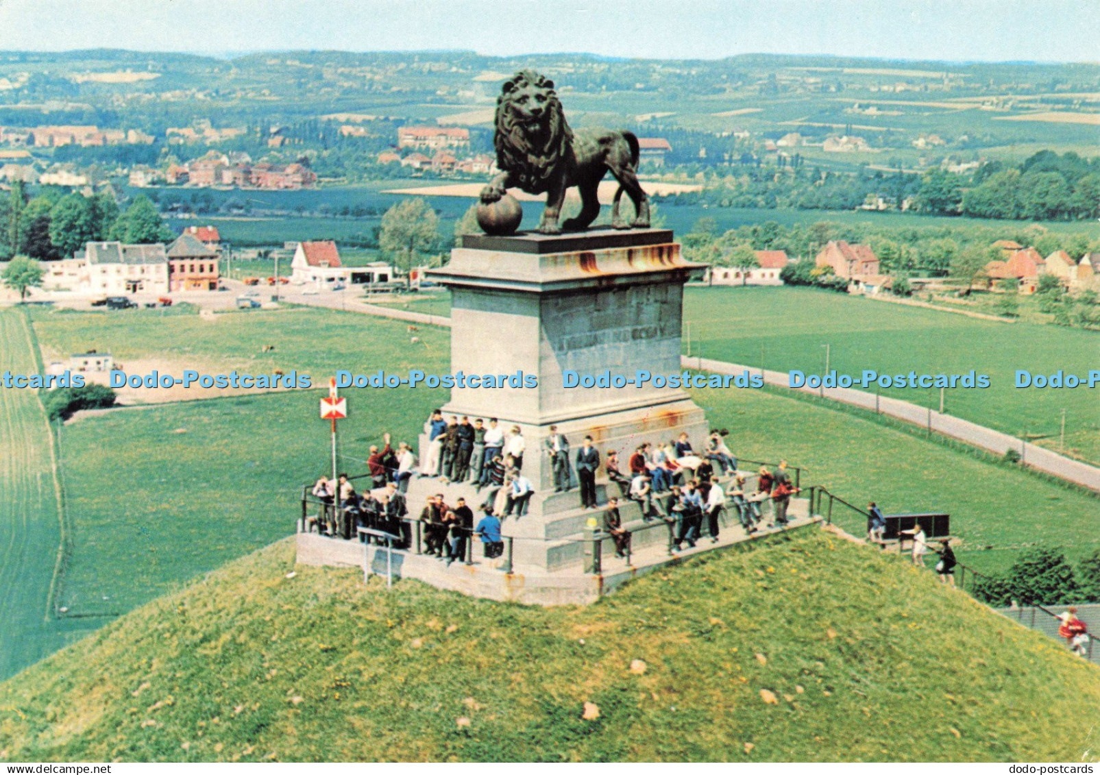 D219963 Waterloo Butte du Lion Ern Nels Thill