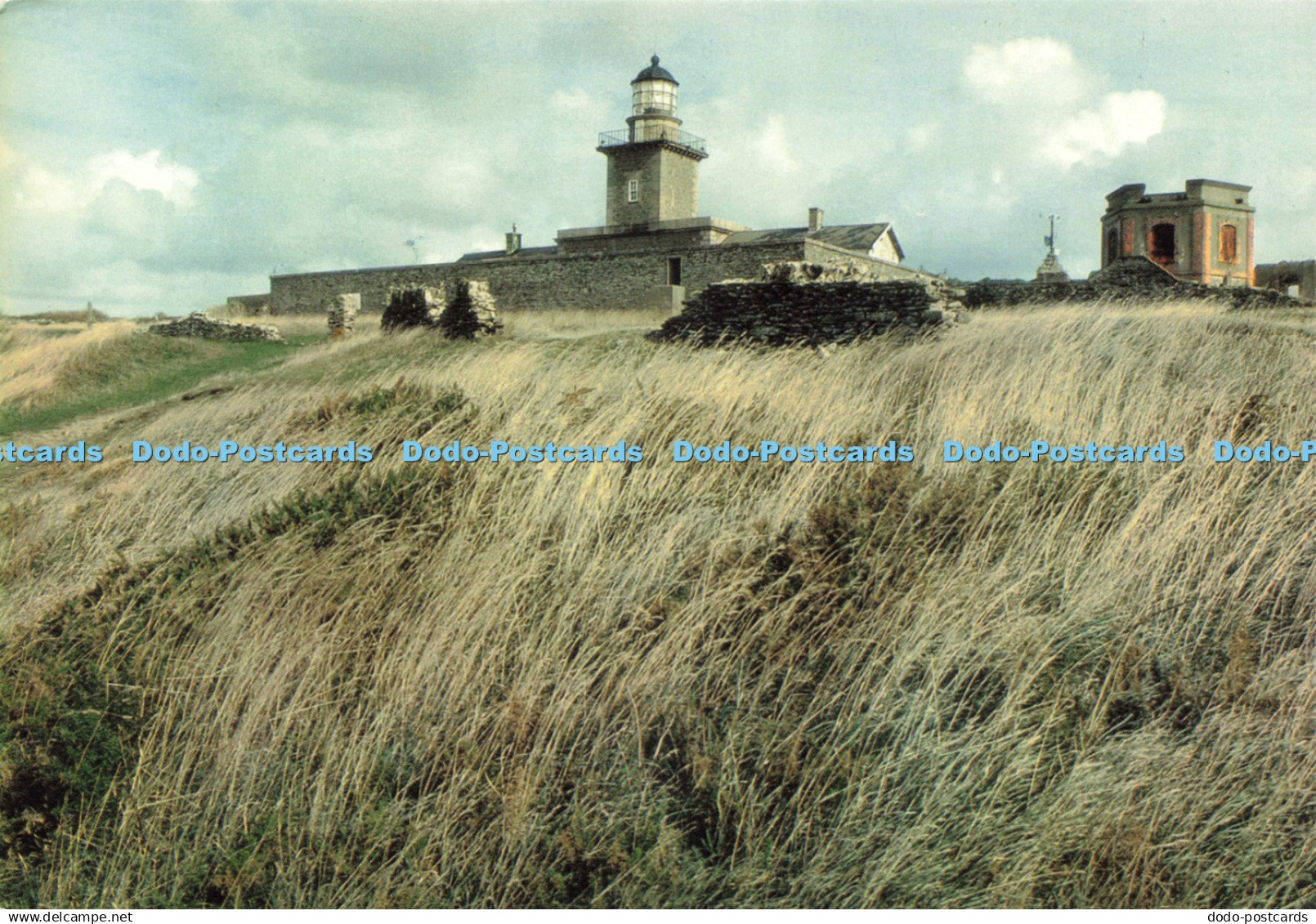D220372 Barneville Carteret Le Phare de la Pointe de Carteret Cap Theojac Iris M