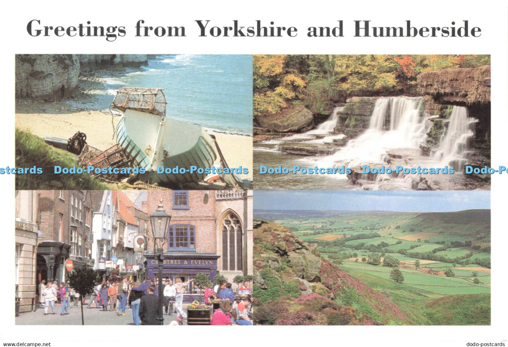 D220489 Greetings from Yorkshire and Humberside Danby Dale North Yorkshire Moors