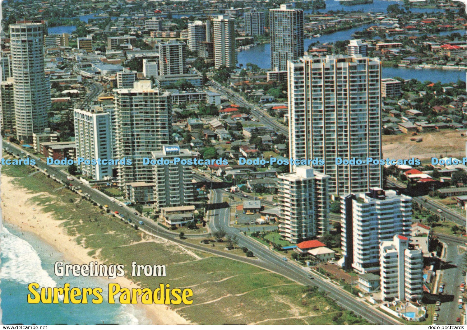 D220556 Greetings from Surfers Paradise Q Gold Coast Murray Views