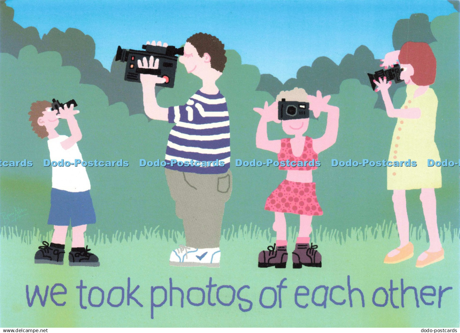 D221564 We Took Photo of Each Other Aiken Graphics 1999