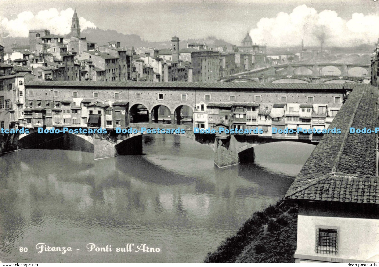 D221615 Firenze Ponti sull Arno 1956