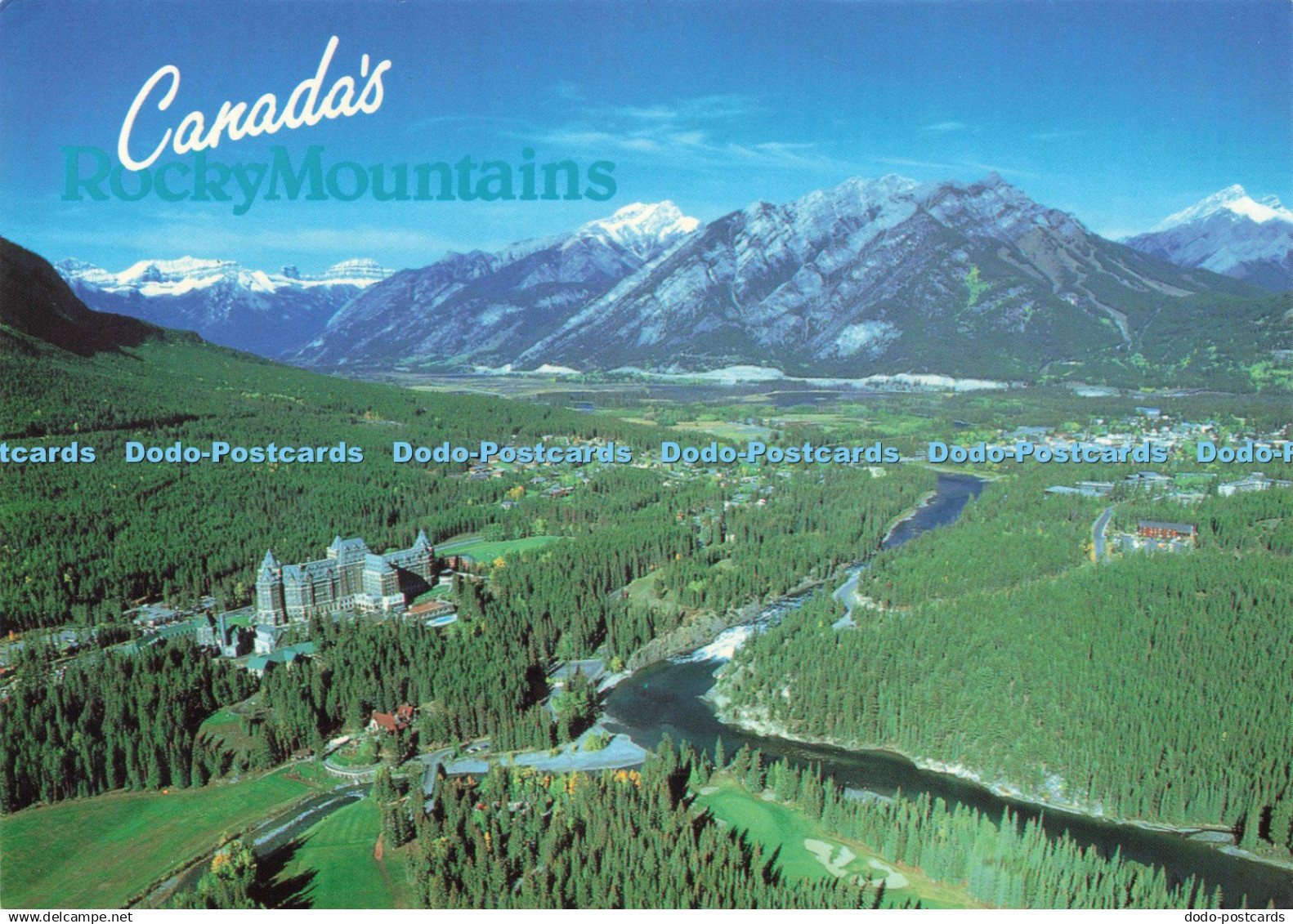D222223 Canada Rocky Mountains The Banff Springs Hotel High Country Colour 1991