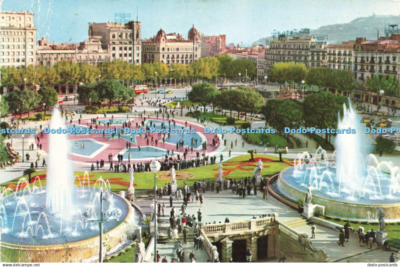 D222736 Barcelona Cataluna Square Ro Foto
