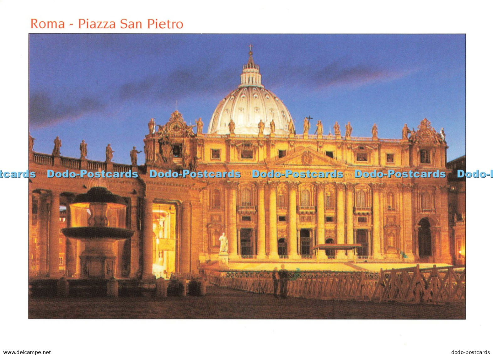 D224346 Roma Piazza San Pietro Arnaldo Vescovo