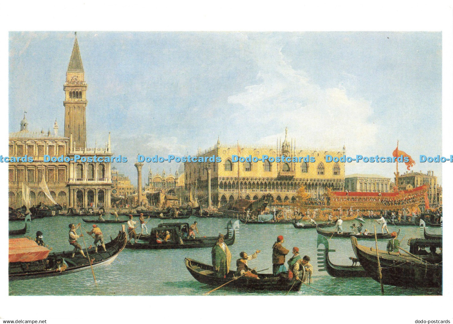 D224880 The Bucintoro on Ascension Day Canaletto Lund Humphries