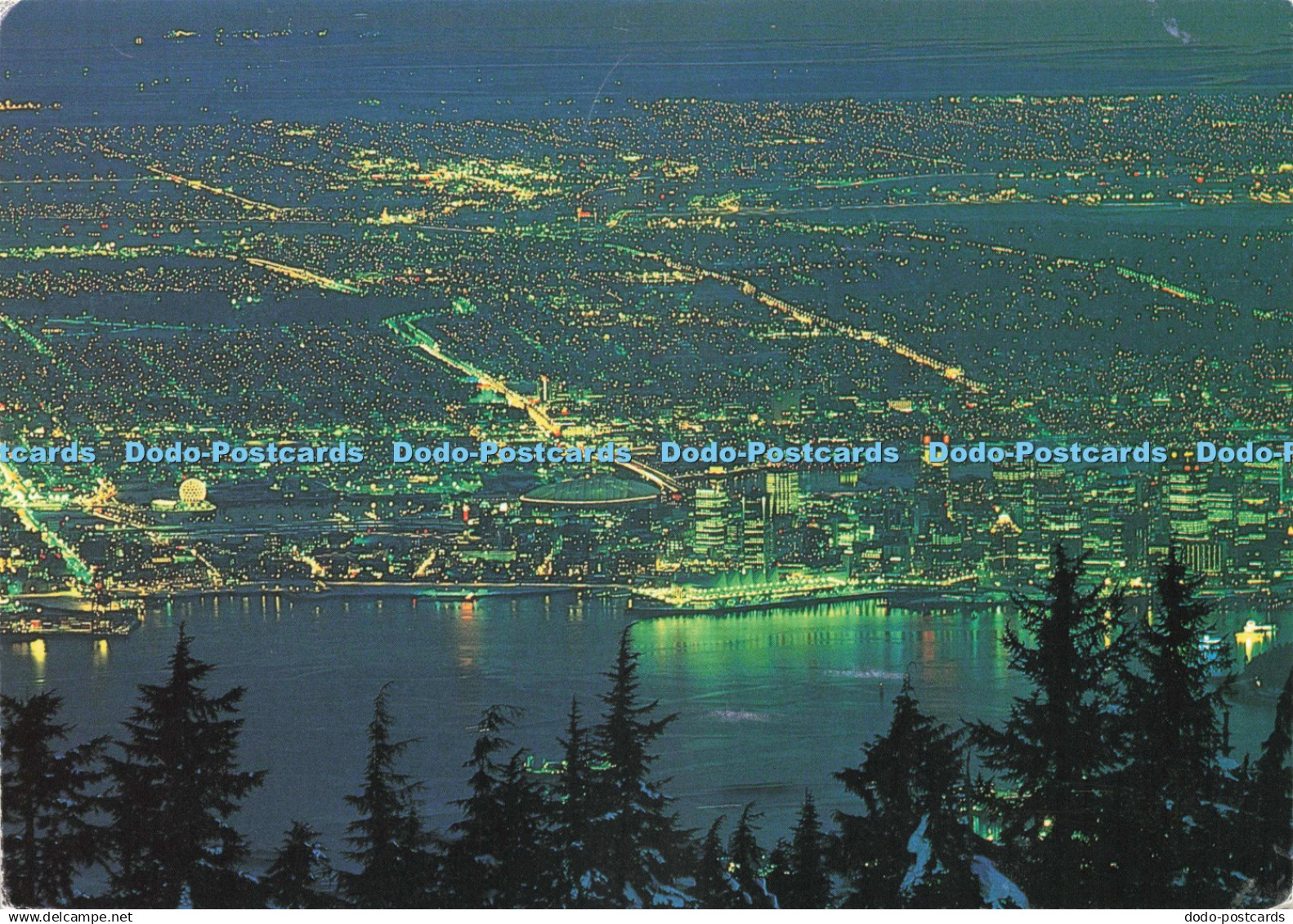 D225157 Beautiful Vancouver Vancouver as Viewed from High on the North Shore Mou