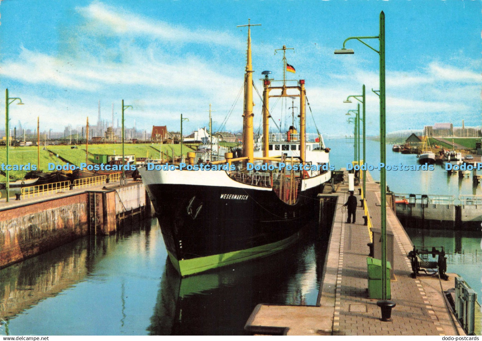 D225607 Ijmuiden Kleine Sluis Muva 1968