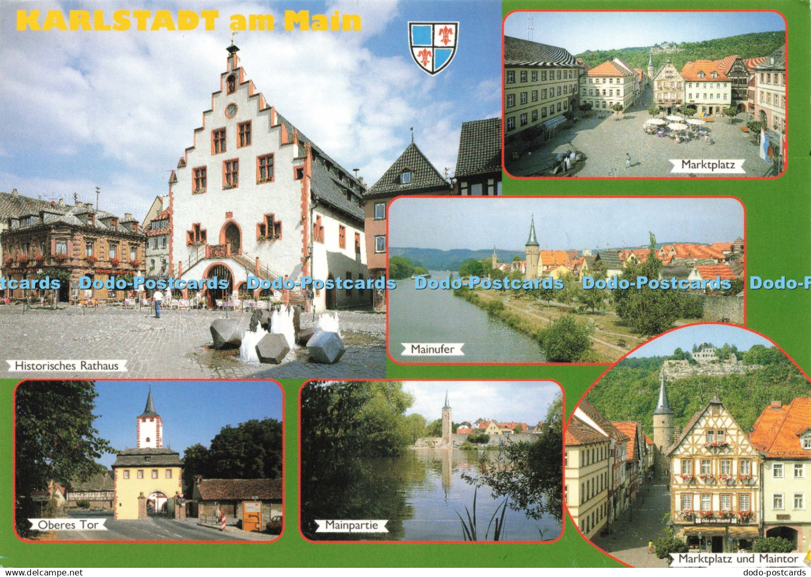D226356 Karlstadt am Main Mainufer Oberes Tor Krapohl Multi View 1999
