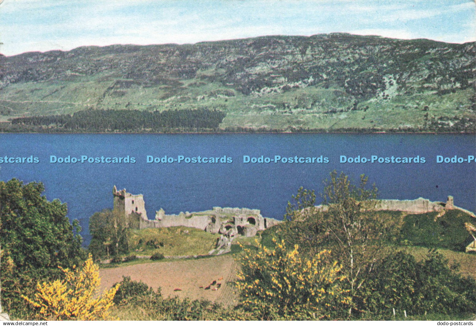 D226443 Inverness shire Loch Ness Urquhart Castle J Arthur Dixon Ltd