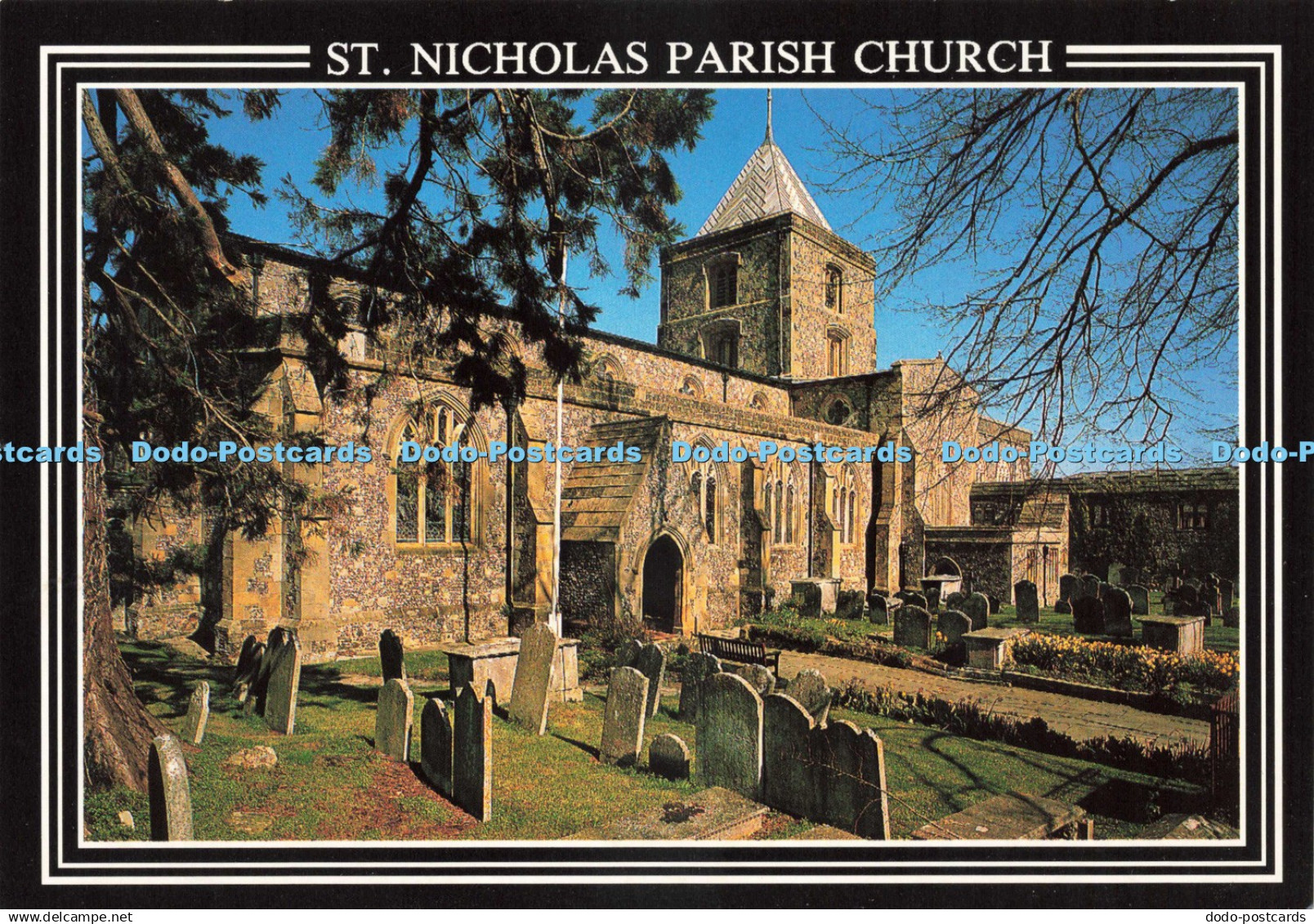 D227088 West Sussex Arundel St Nicholas Parish Church Apertures of Arundel 1991