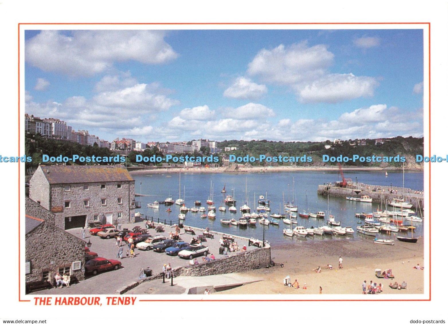 D228343 Tenby Pembrokeshire The Harbour Pembrokeshire Eye Postcards