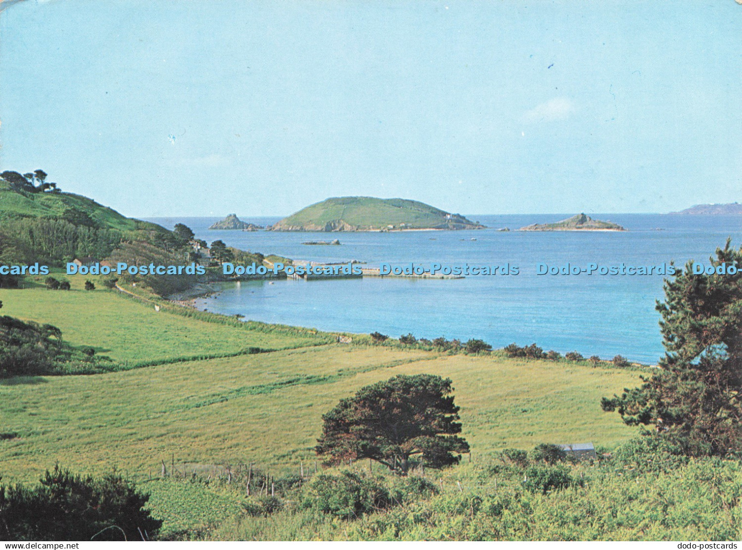 D228581 Herm C I Herm Harbour Guernsey Press Co Ltd Plastichrome