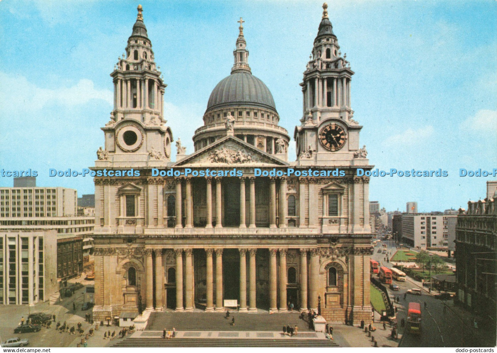 D230267 St Paul Cathedral The West Front of St Paul Cathedral J Arthur Dixon Ltd