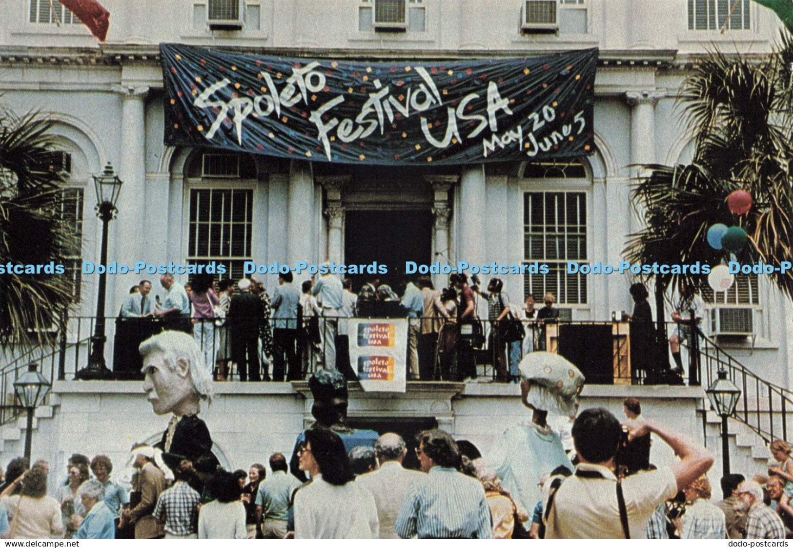 D230403 Charleston S C Opening Ceremonies Spoleto Festival Charleston Post Card