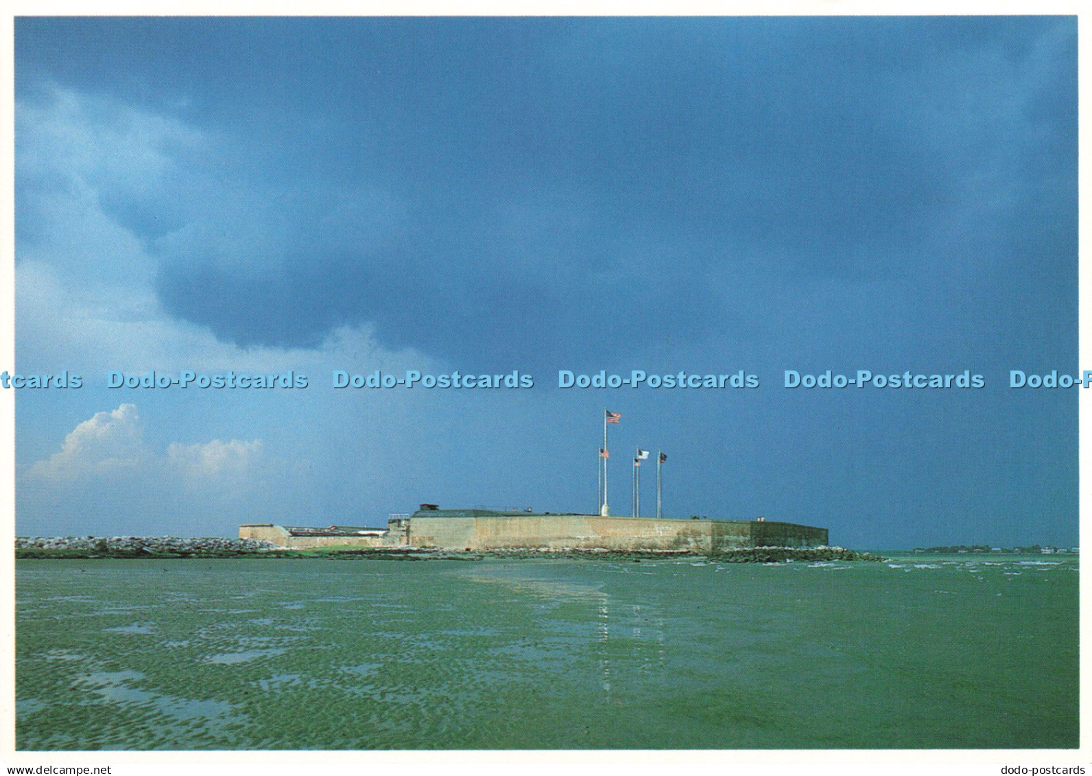 D231123 South Carolina Charleston Fort Sumter View of Esplanade and Right Flank