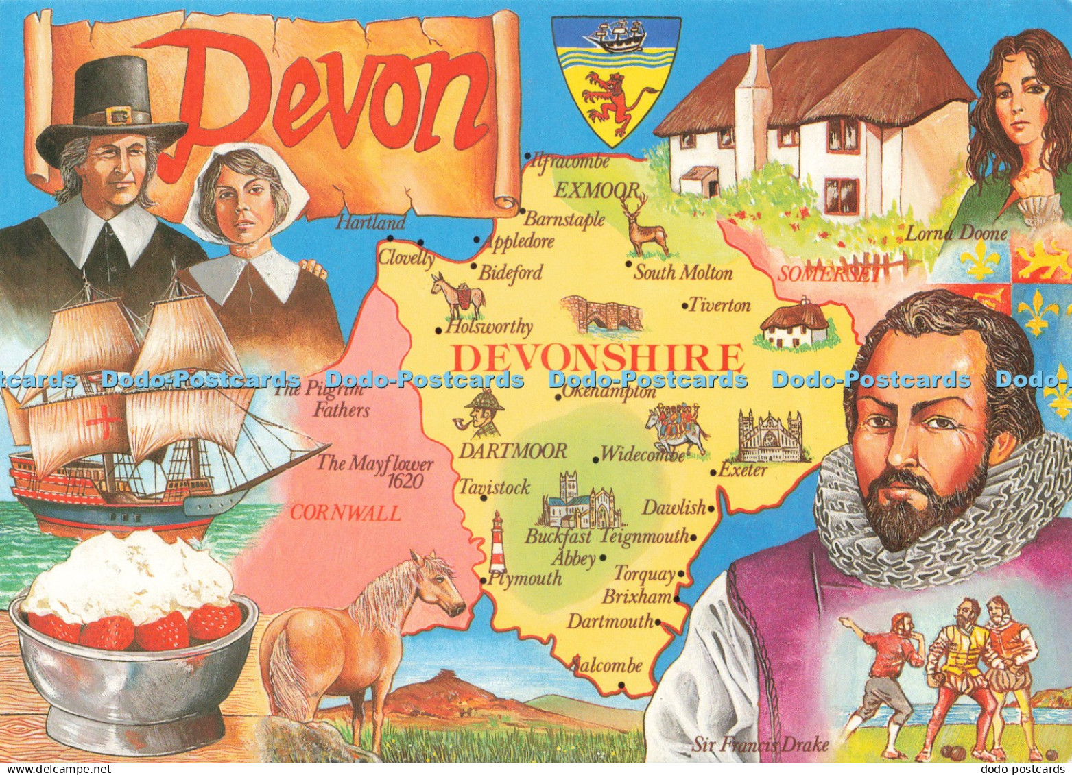D231407 Devon Devon Character Cards Murray King Collectors Series