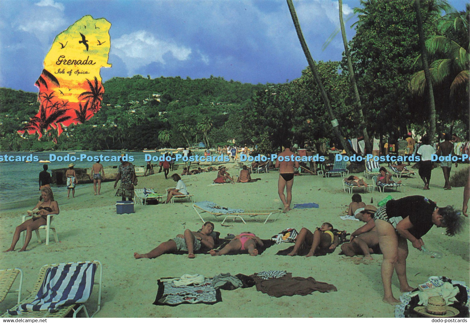 D232195 Grenada Isle of Spice Via Air Mail