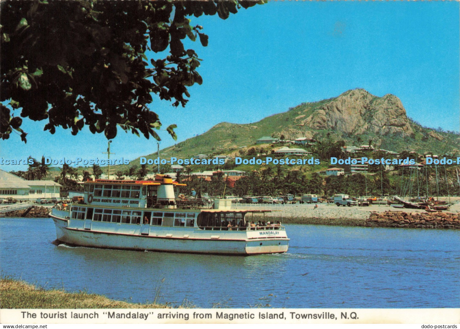 D232491 N Q Townsville The Tourist Launch Mandalay Arriving from Magnetic Island