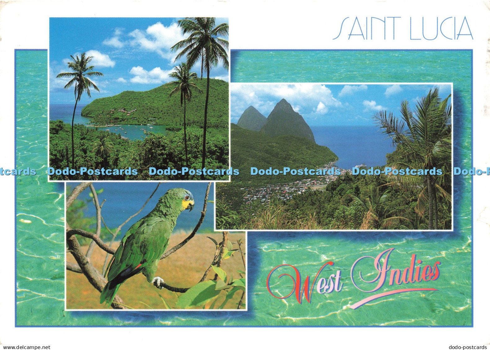 D232848 West Indies Saint Lucia Different Aspects of the Island Caribbean Edexan