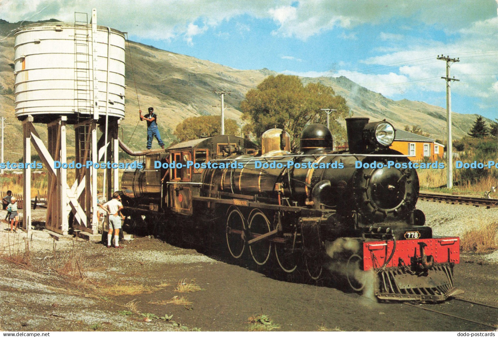 D232962 New Zealand Southland Kingston Kingston Flyer Ab Class Steam Locomotive