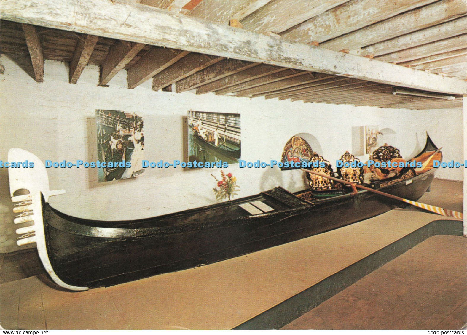 D232993 Exeter Maritime Museum Venetian Gondola with Servizio Indoro Beric Tempe