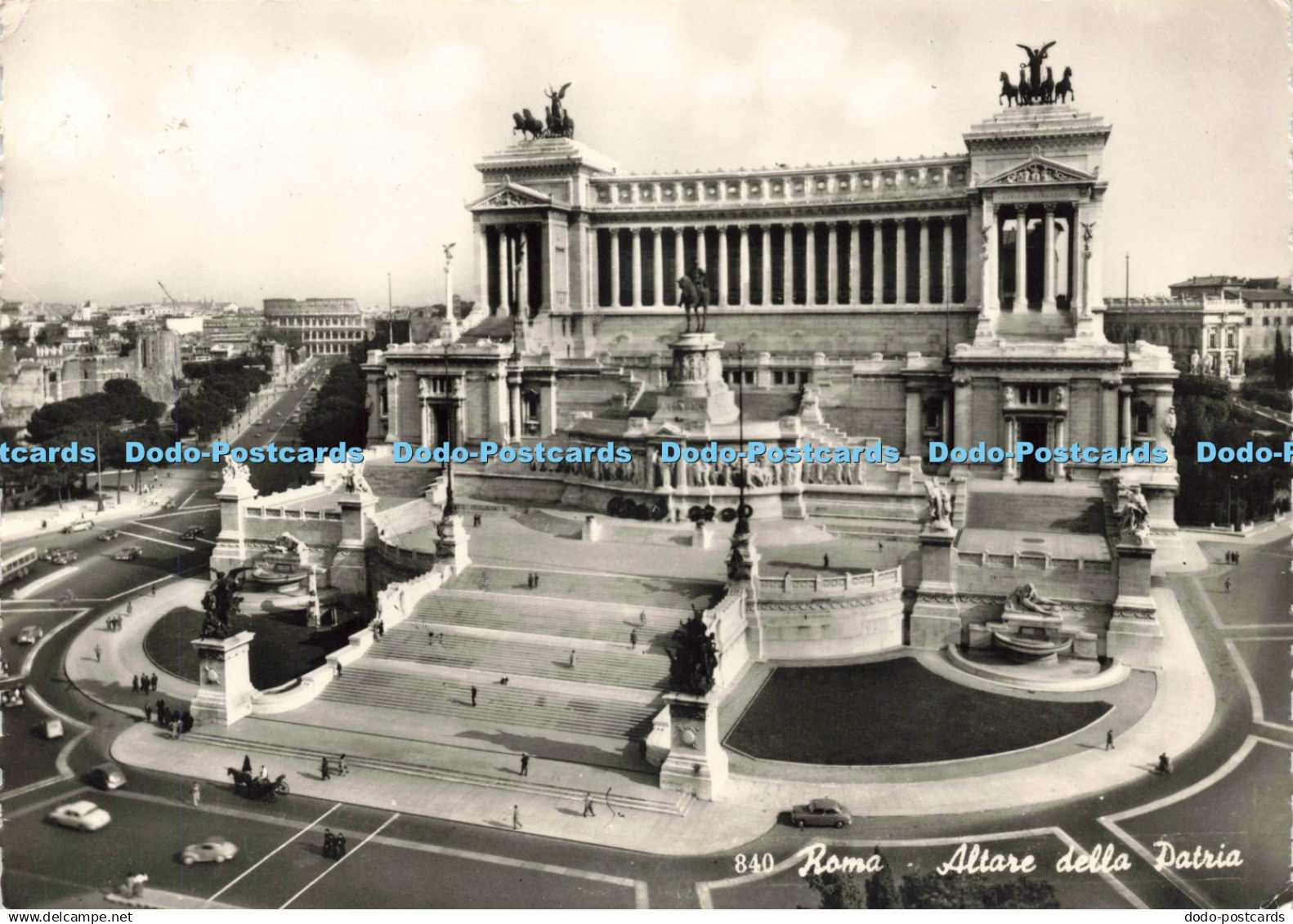 D233395 Roma Altare della Patria RP 1956