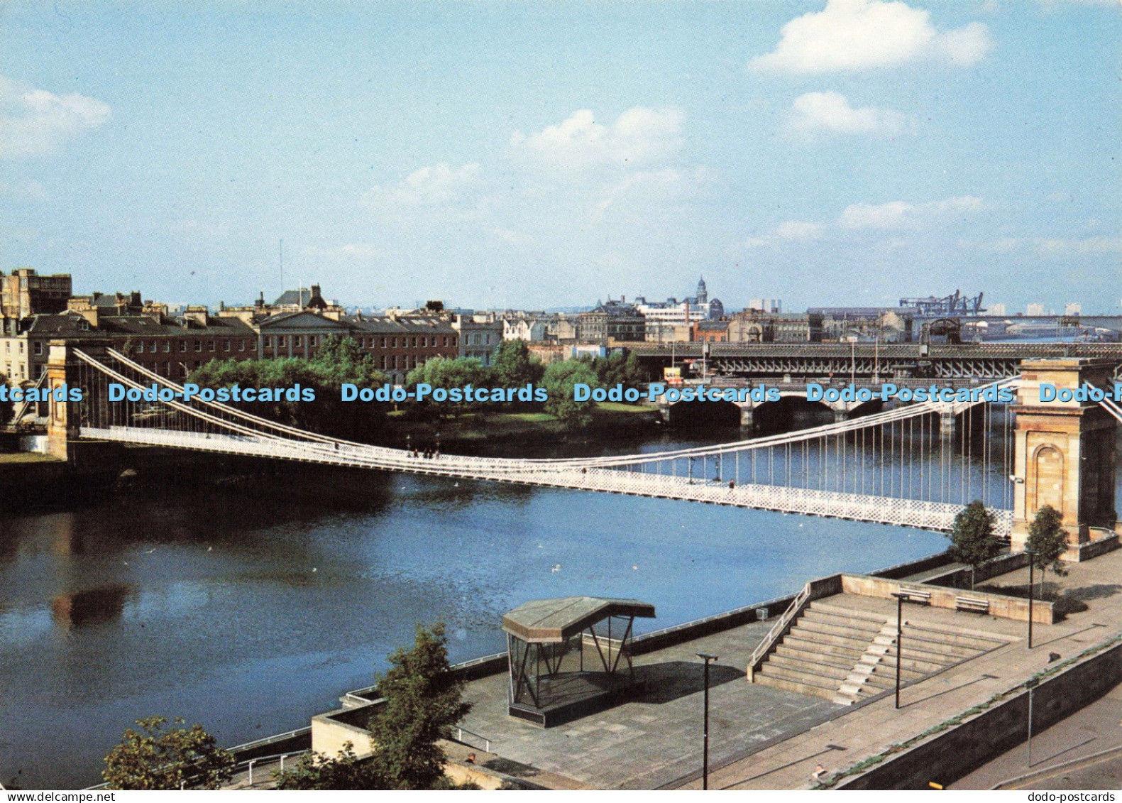 D233746 Lanarkshire Glasgow The Suspension Bridge J Arthur Dixon Ltd James Weir