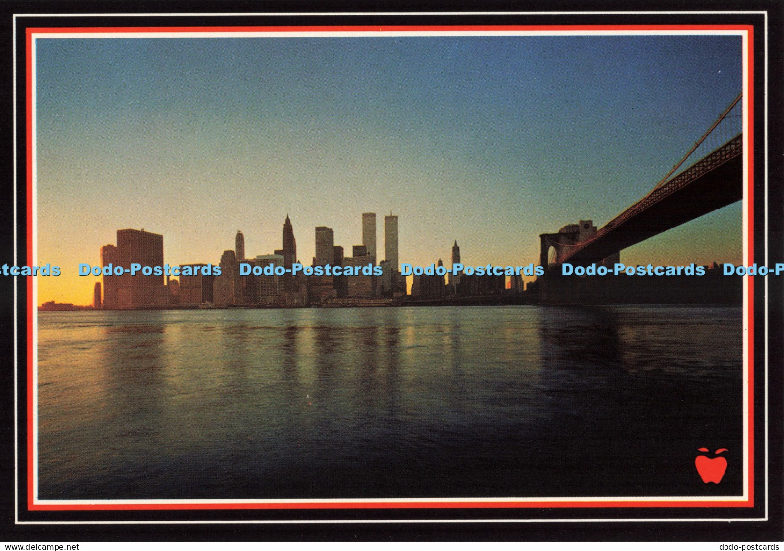 D234552 New York City Brooklyn Bridge and The Lower Manhattan Skyline Manhattan
