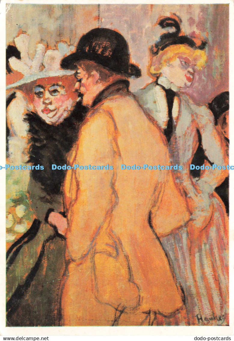 D234816 Alfred La Guisne in the Foyer Henri de Toulouse Lautrec Michel