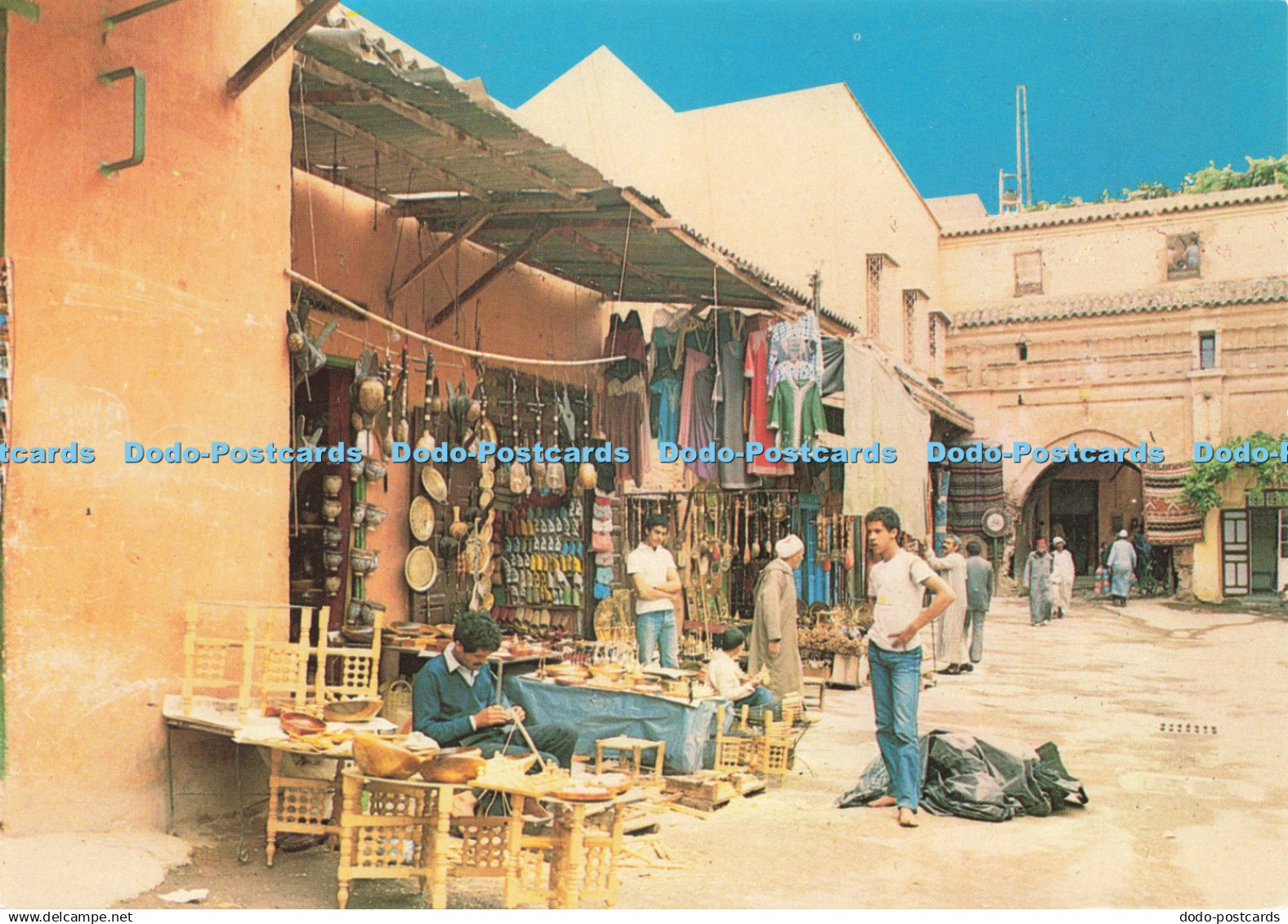 D235697 Marrakech Souk Mouassime Color Marrakech