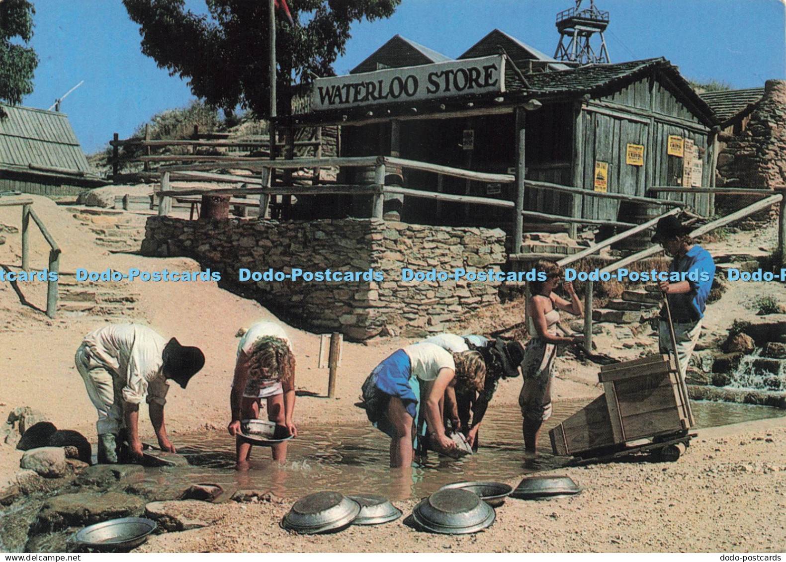 D235745 Victoria Sovereign Hill Goldmining Township Ballarat Scancolor
