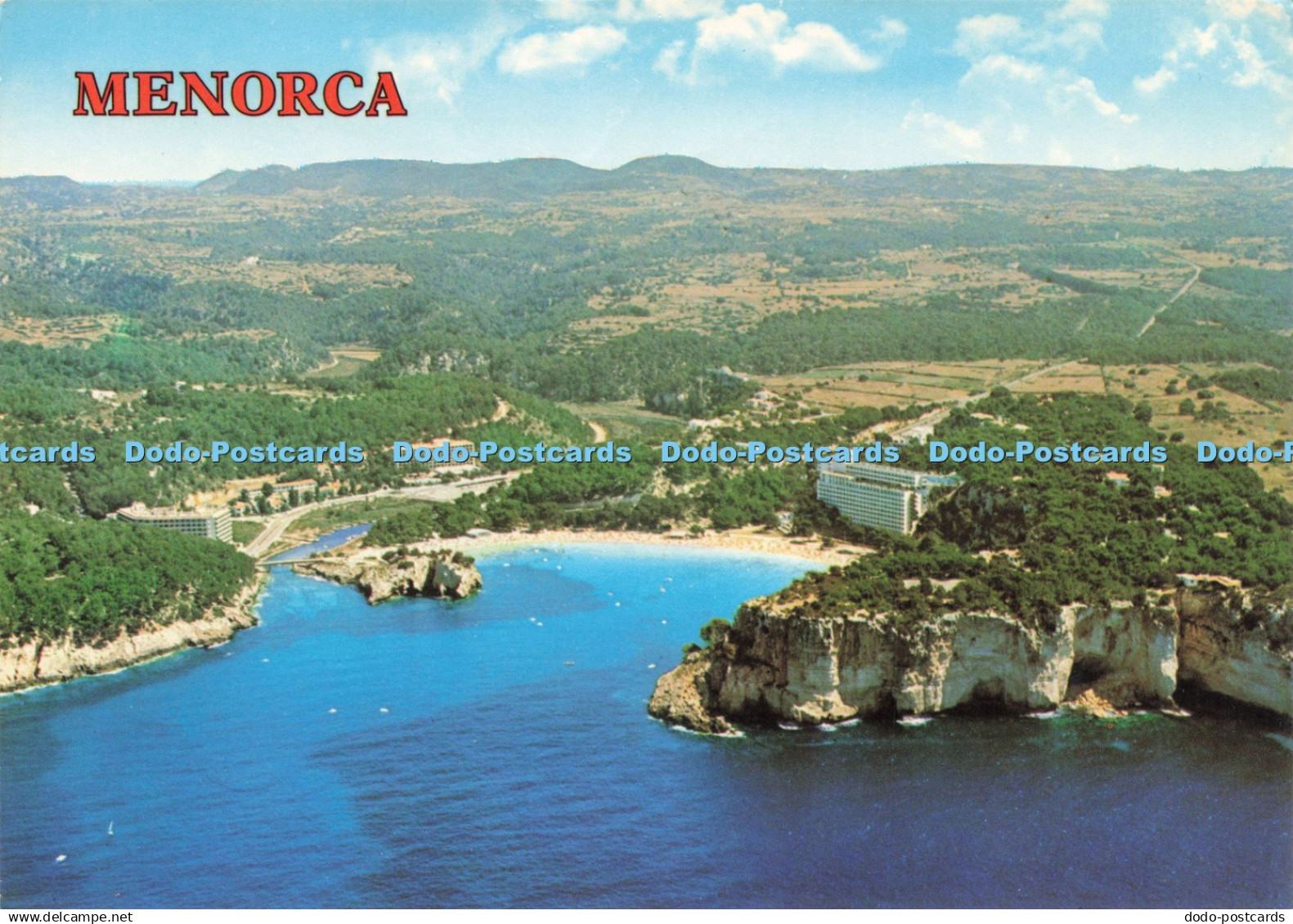 D236259 Menorca Aerial View Perla