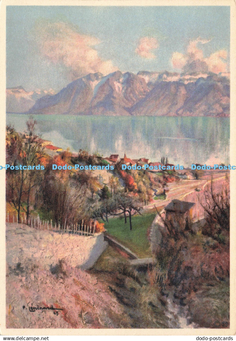 D239412 Vallon de Riex Lake Geneva Stehli No 2344