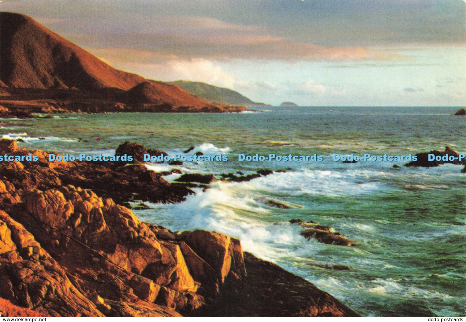 D242631 California Approaching Dusk on the Big Sur Coastline Smith Western Co