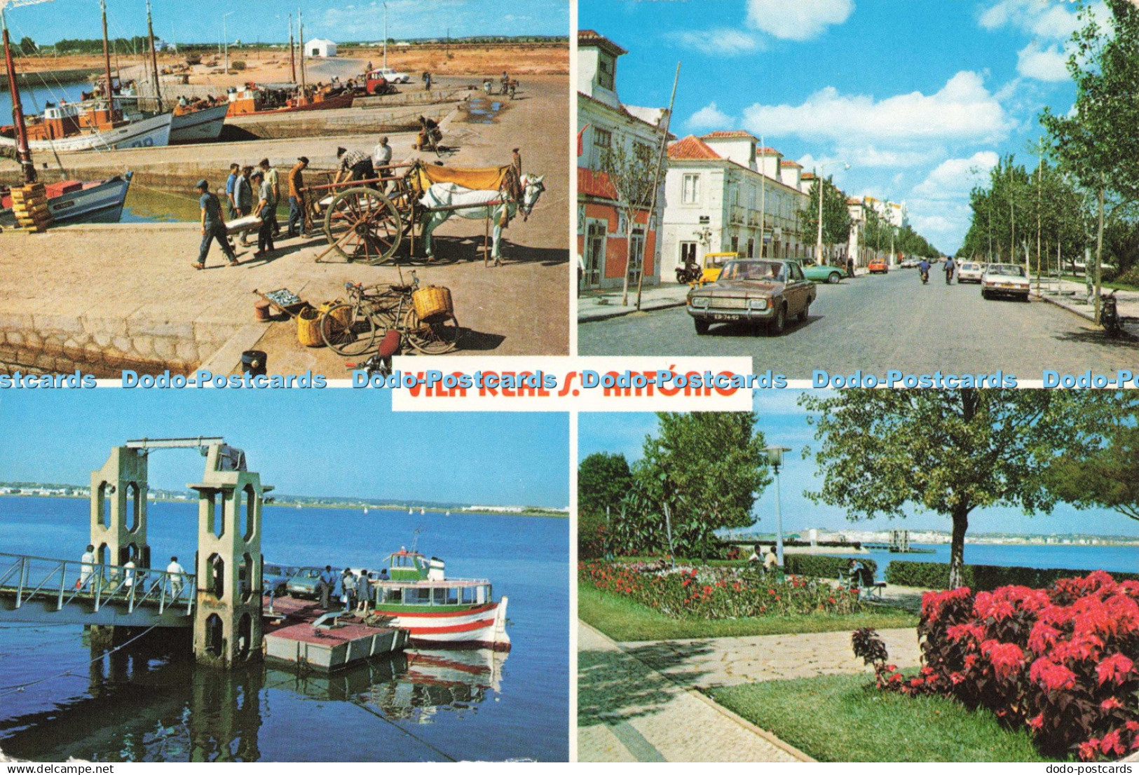 D242887 Portugal Algarve Vila Real S to Antonio Cesar de Sa Multi View