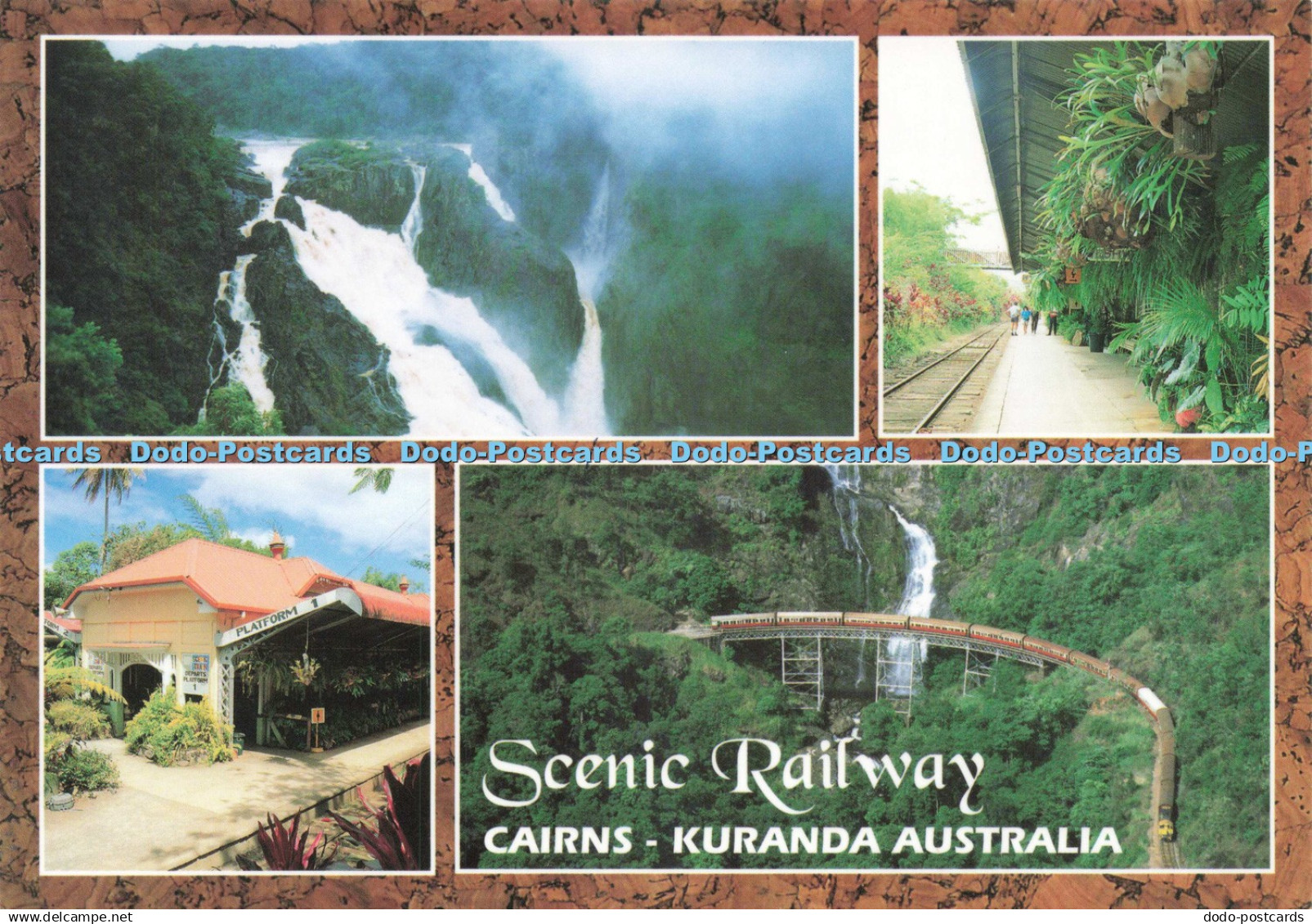 D244632 Scenic Railway Cairns Kuranda Australia Barron Gorge Murray Views Karen