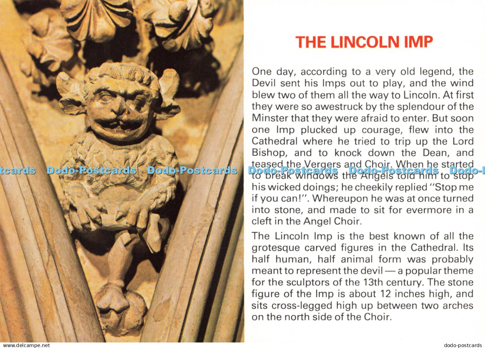 D244699 The Lincoln Pimp Judges C 6078 X Lincoln Minster Shop