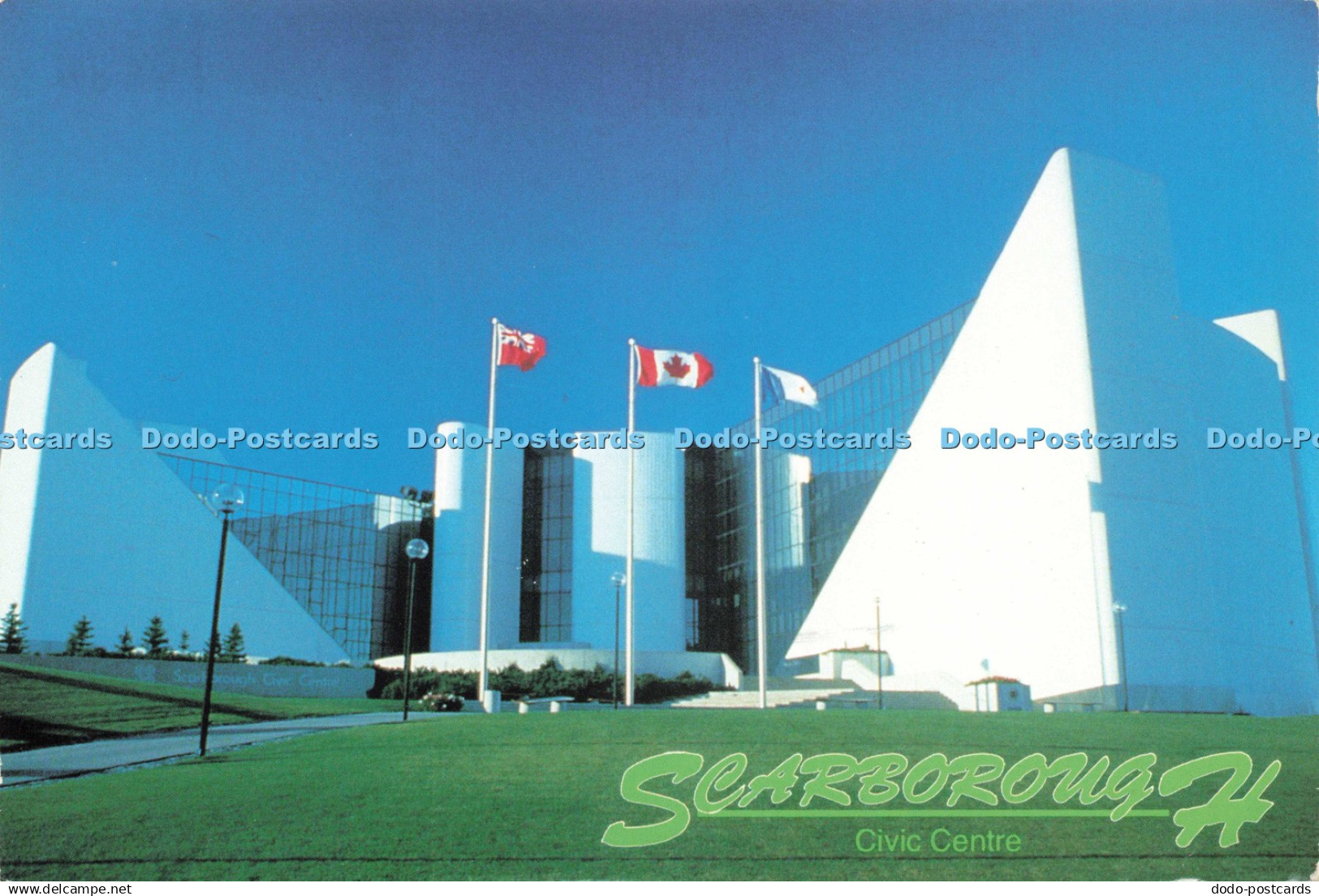D244790 Canada Scarborough Ontario The Scarborough Civic Centre Houses the Munic