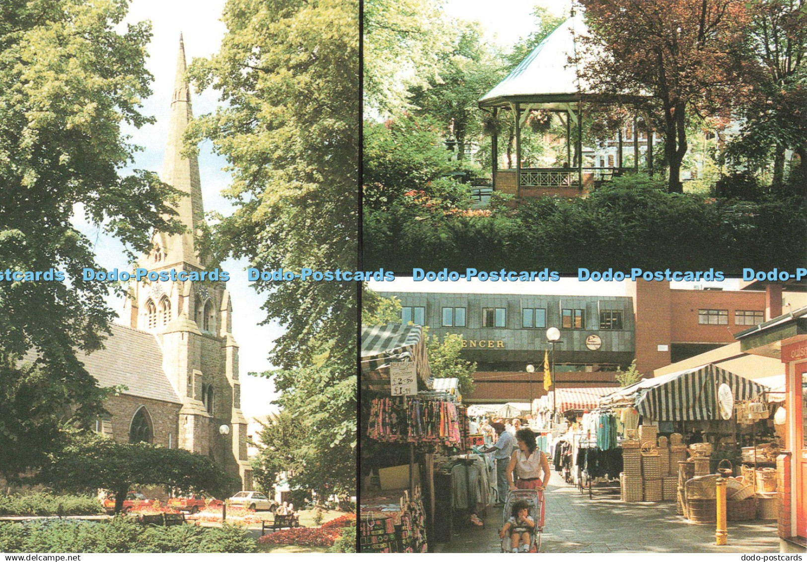 D246604 Redditch The Bandstand Photographic Heritage Multi View